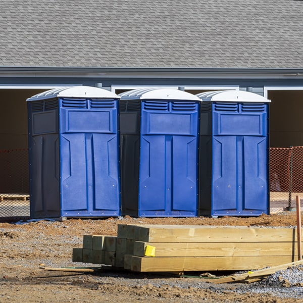 are there any restrictions on what items can be disposed of in the porta potties in Edinboro